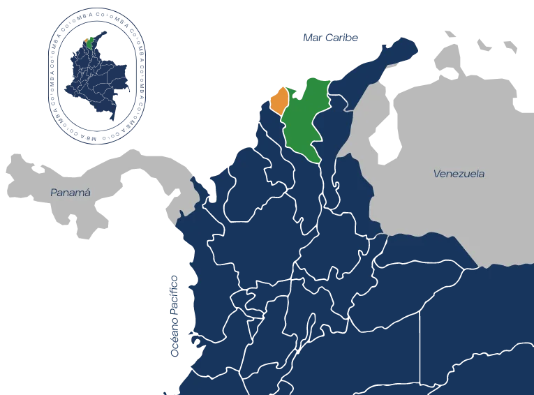 Mapa de Colombia